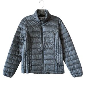 HeatKeep 90% Down Grey Puffer Jacket